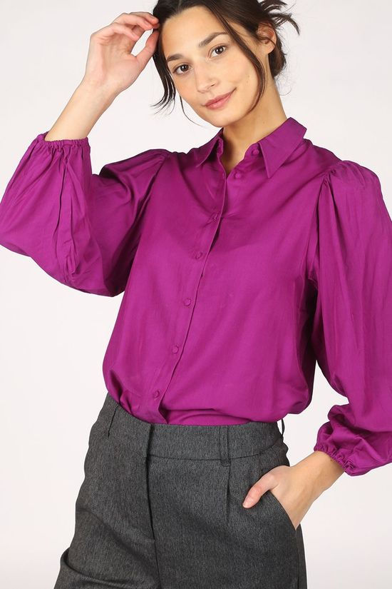 FRNCH Hemd purple