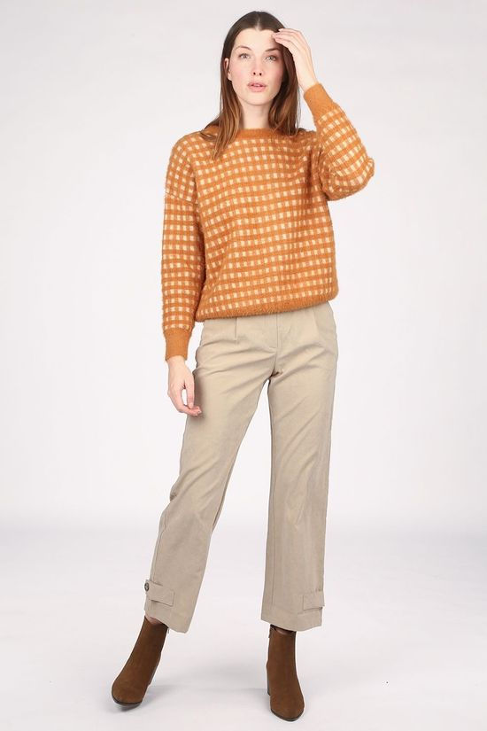 FRNCH Trui Camel Brown
