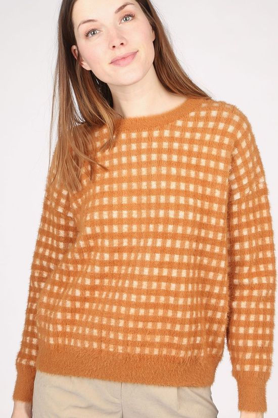 FRNCH Trui Camel Brown