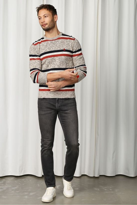 Antwrp Trui Bkw012-L206 Sand Brown/Rust