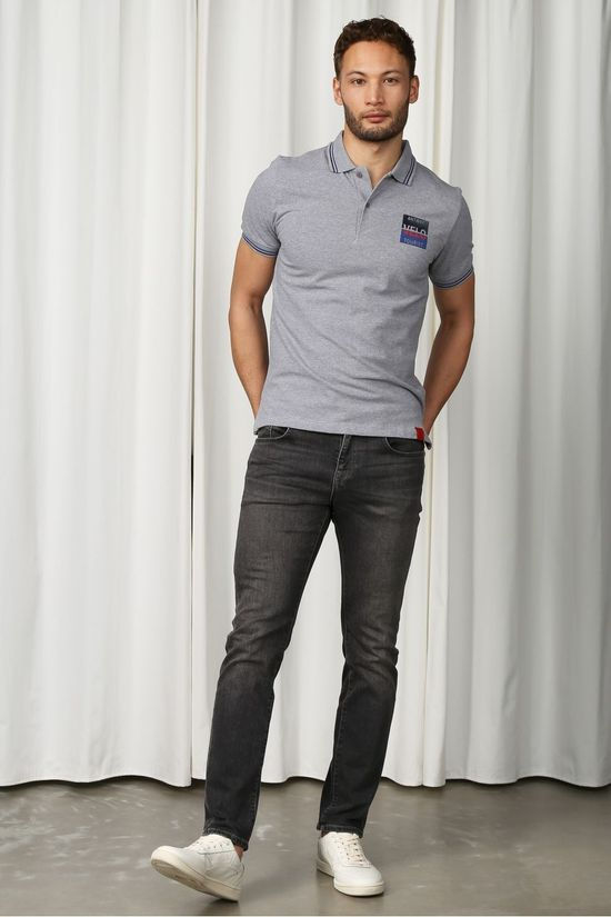 Antwrp Polo Bpo004-L031 Light Grey Marle
