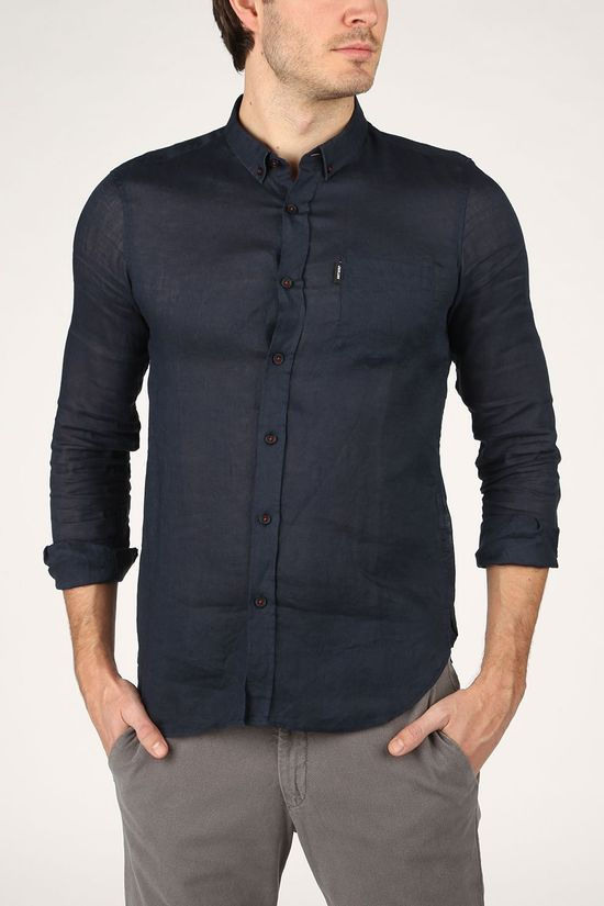 Antwrp Hemd Bsh007K-C486 dark blue