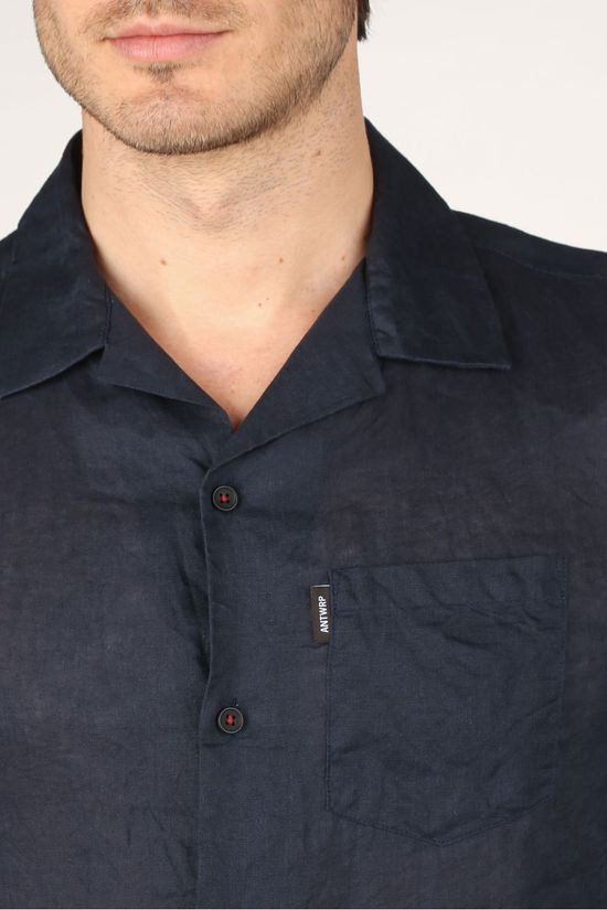 Antwrp Hemd Bsh012-C486 dark blue