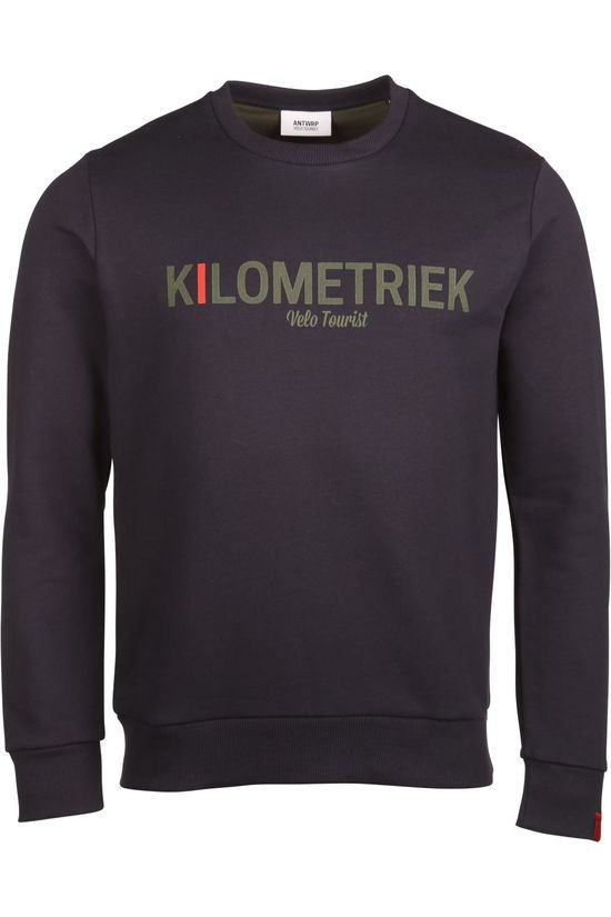 Antwrp Trui Bsw002-L008 dark blue
