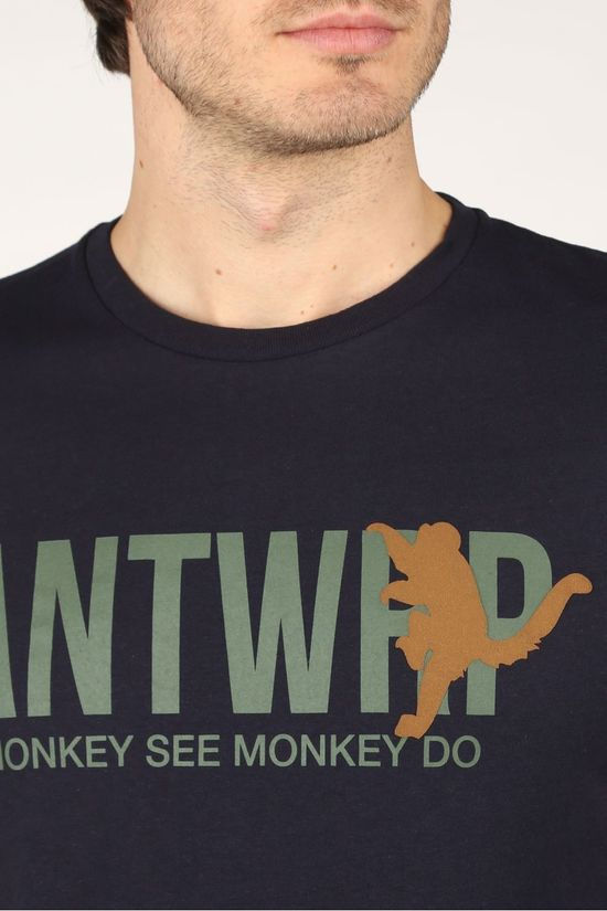 Antwrp T-Shirt Bts009-L003S dark blue