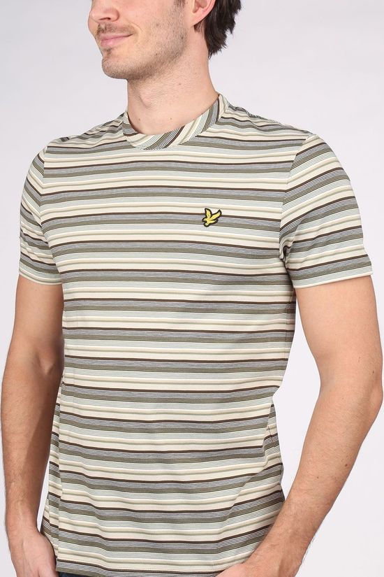 Lyle & Scott T-Shirt Ts1417 Light Khaki/Sand Brown