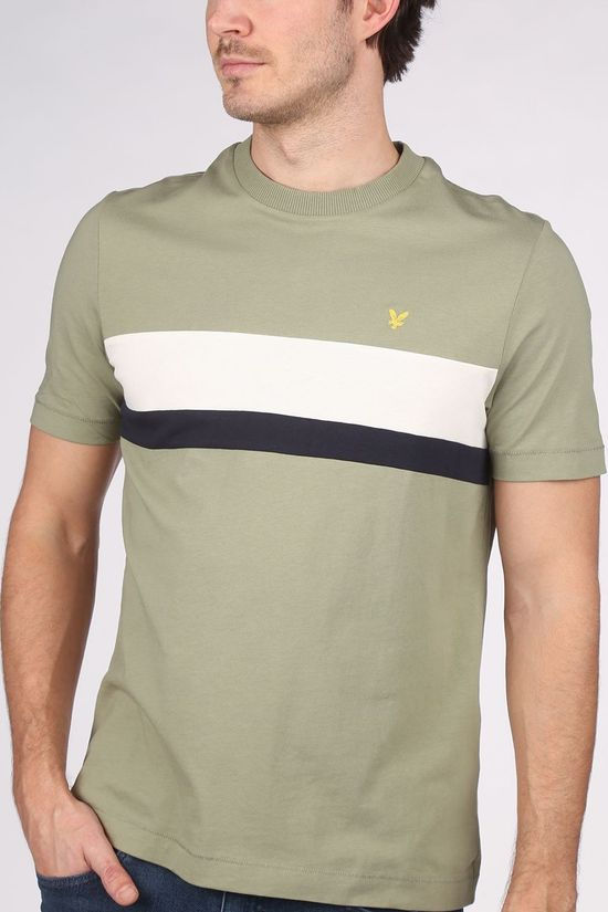 Lyle & Scott T-Shirt Ts1451 Light Khaki/Ecru