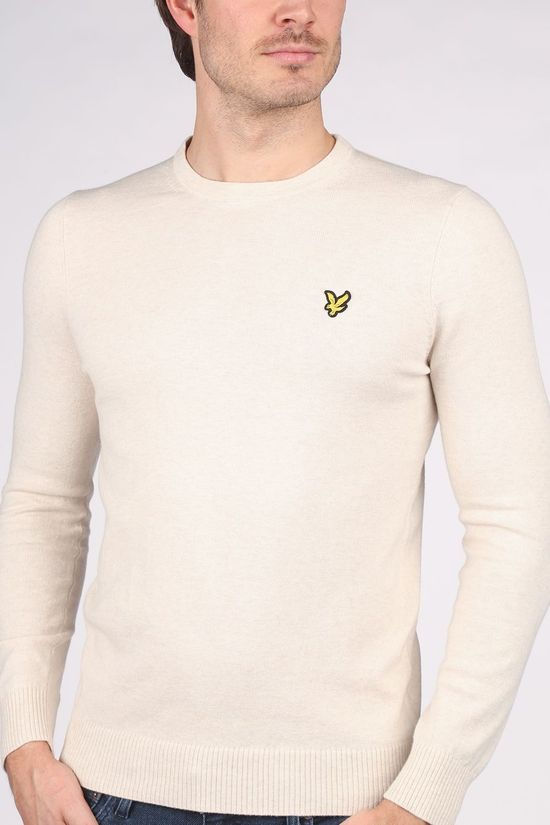 Lyle & Scott Trui 1802-Kn400Vc Ecru