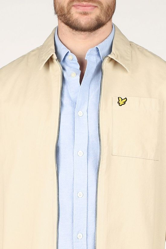 Lyle & Scott Overshirt Lw1409 Sand Brown