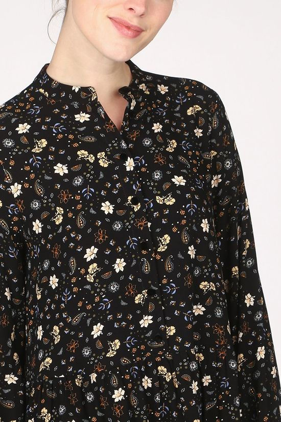 Yerse Jurk 33816 Black/Ecru