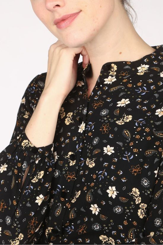 Yerse Jurk 33816 Black/Ecru