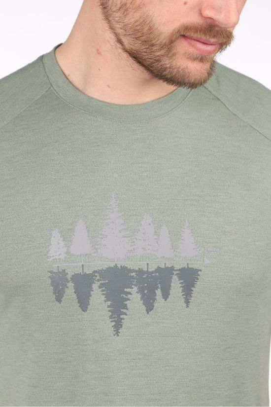 Sprayway T-Shirt Tree Line light green