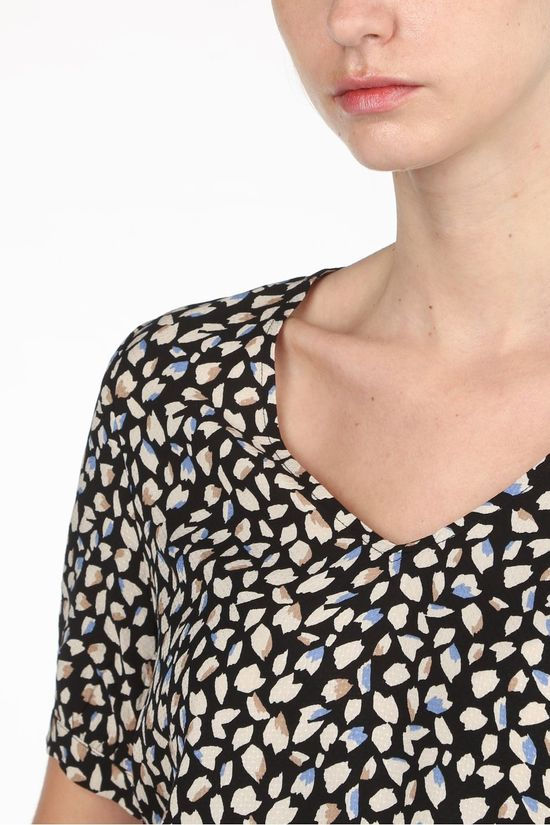 Yerse Blouse 34861 Black/Ecru
