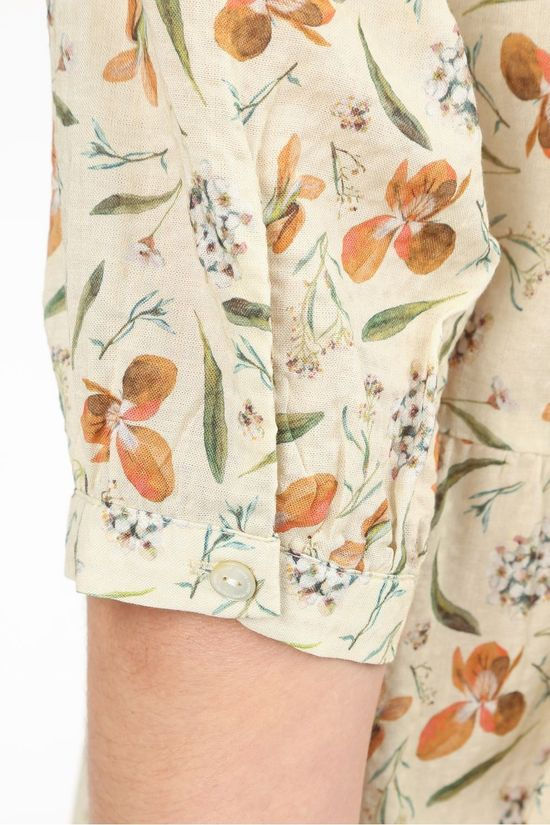 Yerse Robe 34870 Vanille/Ass. Flower