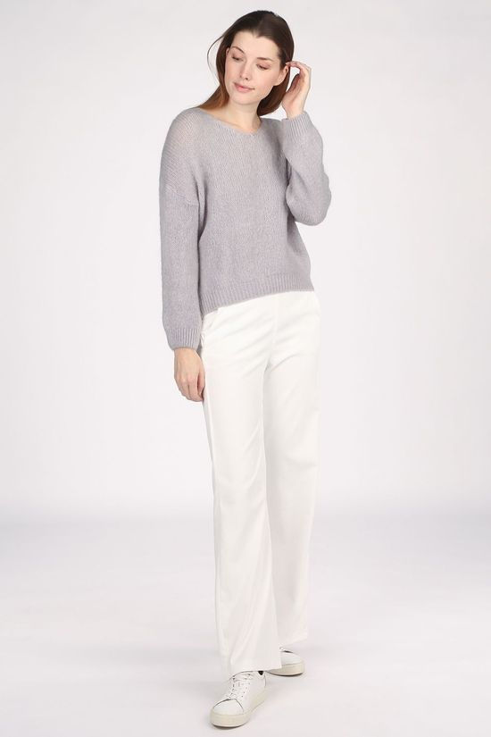 Black Rose Trui Exi Light Grey/Marle