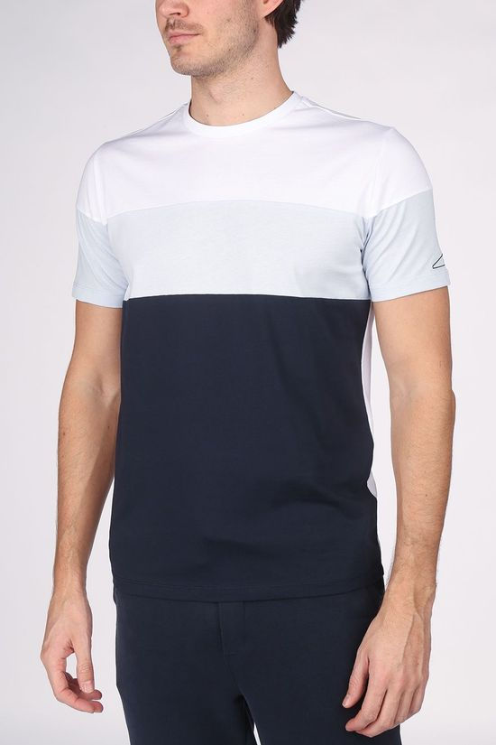 Mexx T-Shirt Do2168013M white/dark blue