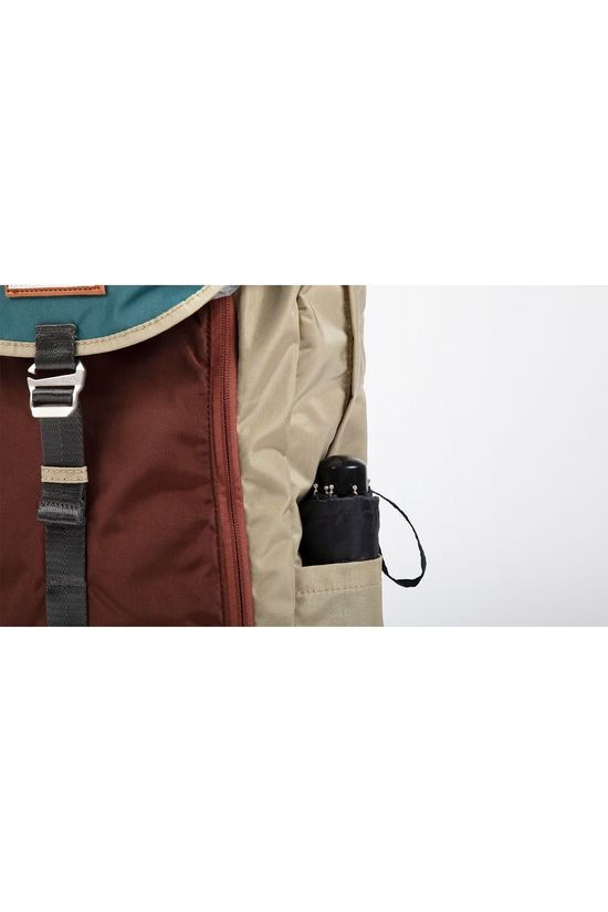 Doughnut Sac À Dos Doug Morris Glossy 17L Dark Brown/Turquoise