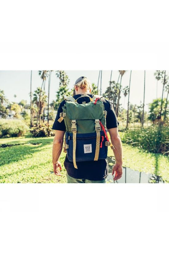 Topo Designs Dagrugzak Rover Pack Classic mid green/dark blue