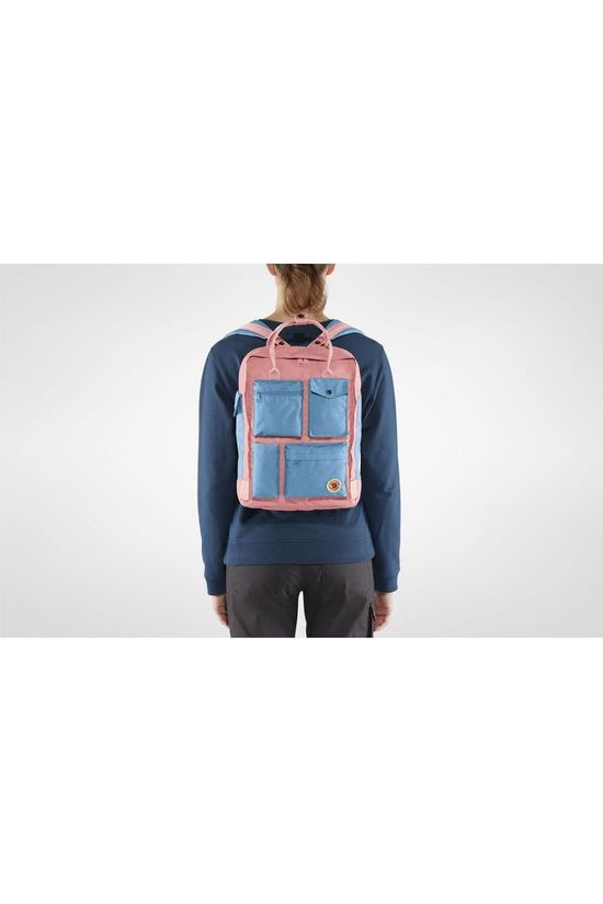Fjällräven Sac À Dos Samlaren Kanken 1D light pink/light blue