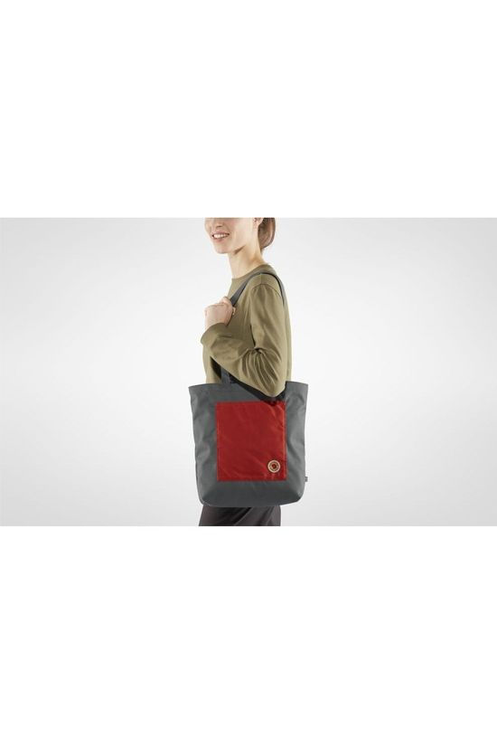 Fjällräven Sac À Dos Samlaren Totepack 1A mid grey/mid red