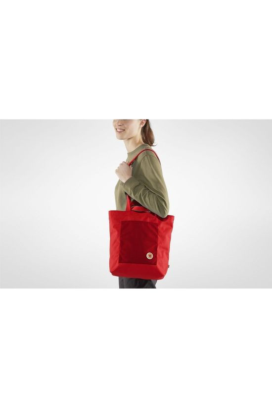 Fjällräven Dagrugzak Samlaren Totepack 1B mid red/dark red