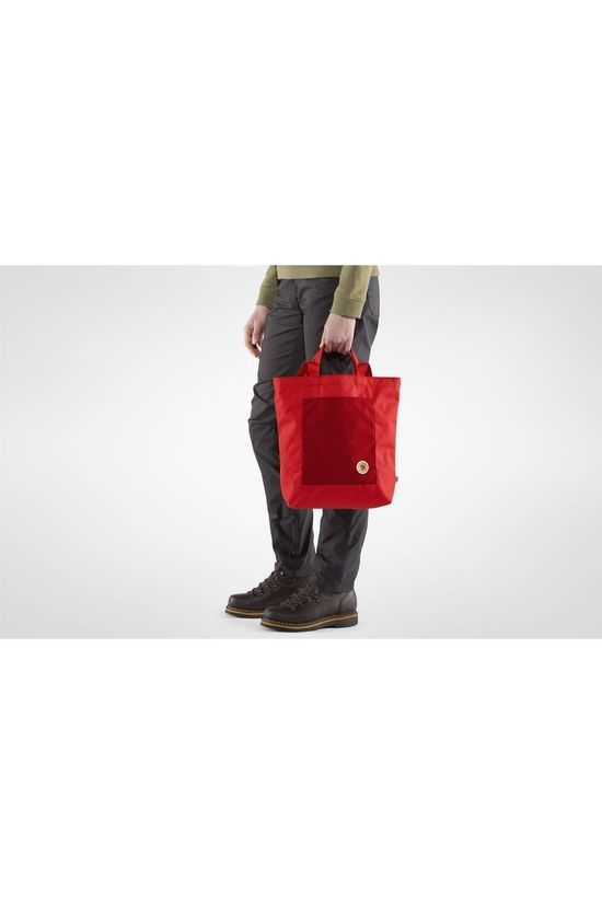 Fjällräven Dagrugzak Samlaren Totepack 1B mid red/dark red