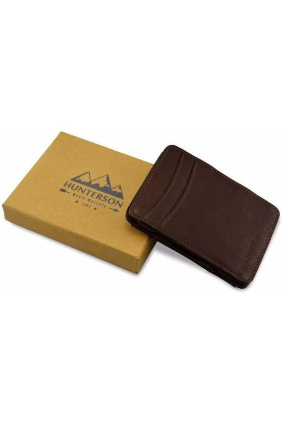 Hunterson Portefeuille Leather RFID Magic Wallet brown