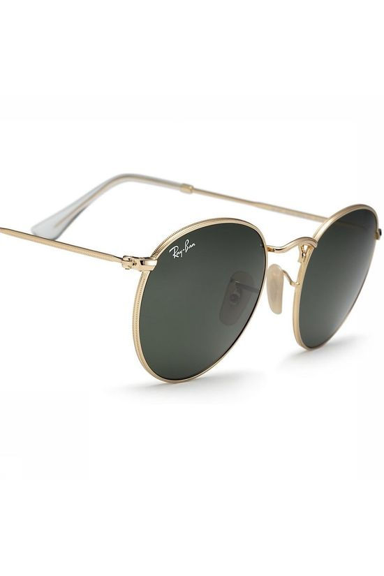 Ray-Ban Bril Round Metal gold/mid grey