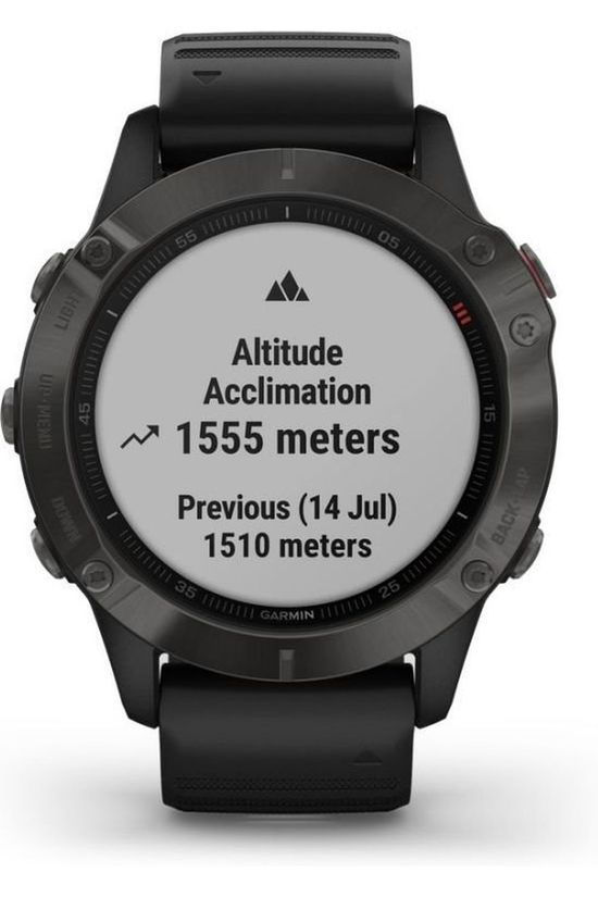 Garmin Sporthorloge Fenix 6 Pro Sapphire Mid Grey/Black
