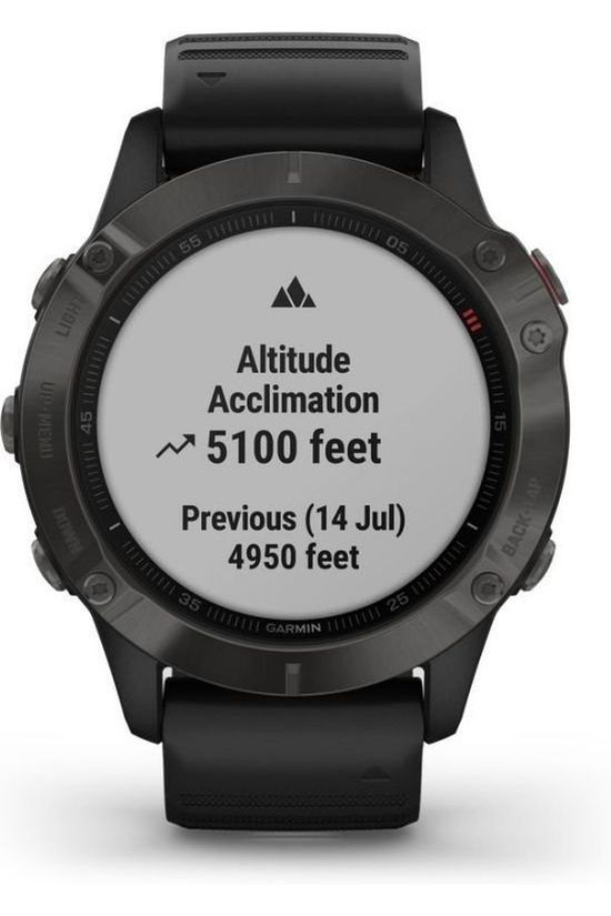 Garmin Sporthorloge Fenix 6 Pro Sapphire Mid Grey/Black
