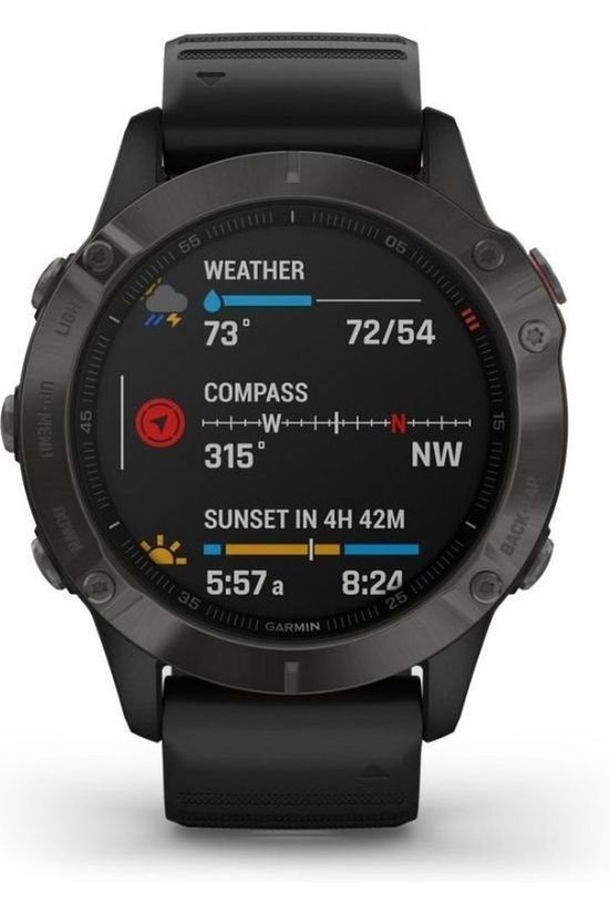 Garmin Sporthorloge Fenix 6 Pro Sapphire Mid Grey/Black