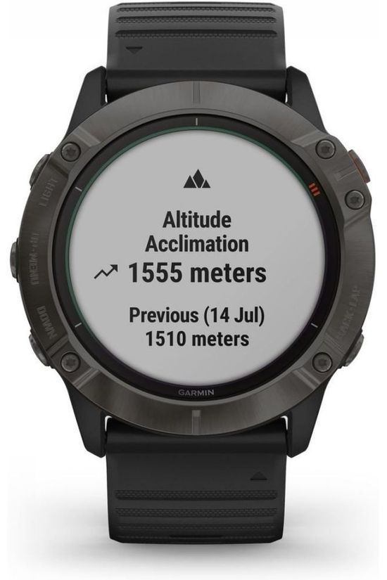Garmin Sporthorloge Fenix 6X Pro Solar dark grey