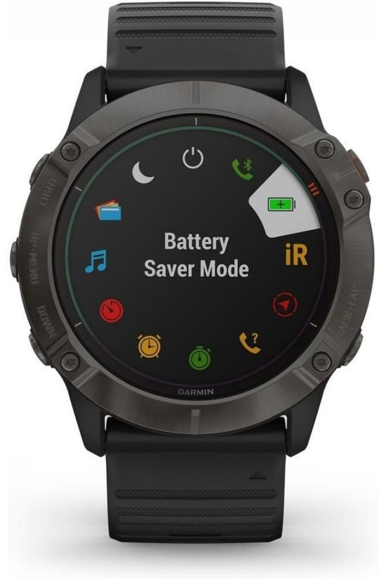 Garmin Sporthorloge Fenix 6X Pro Solar dark grey
