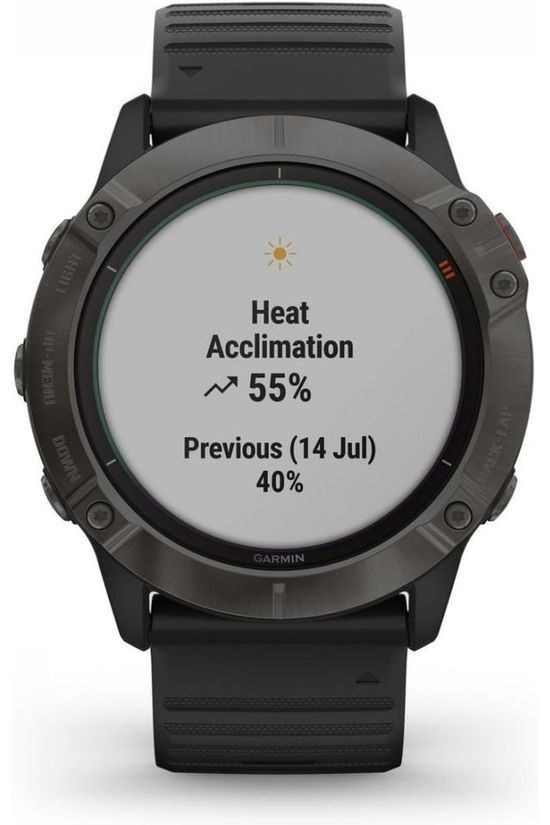 Garmin Sporthorloge Fenix 6X Pro Solar dark grey