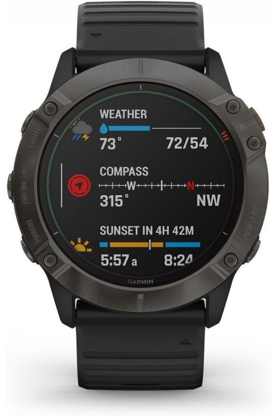 Garmin Sporthorloge Fenix 6X Pro Solar dark grey