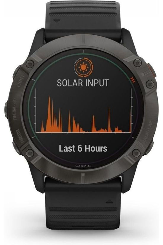 Garmin Sporthorloge Fenix 6X Pro Solar dark grey