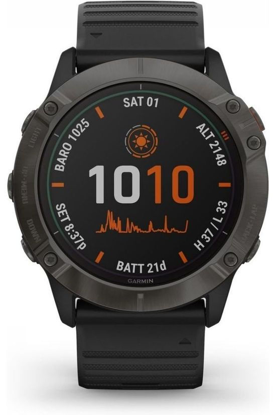 Garmin Sporthorloge Fenix 6X Pro Solar dark grey