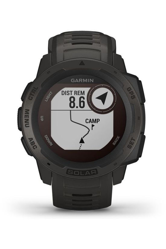 Garmin GPS Instinct Solar Graphite dark grey