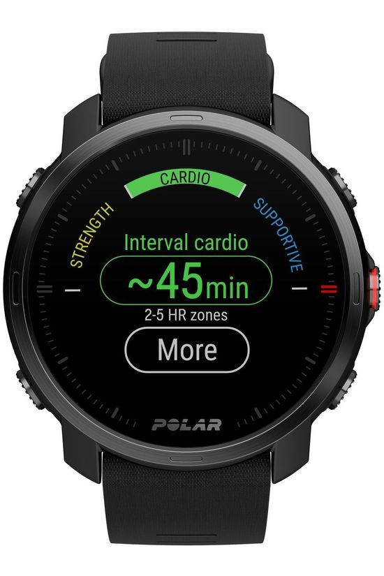 Polar GPS Grit X Blk M/L Black