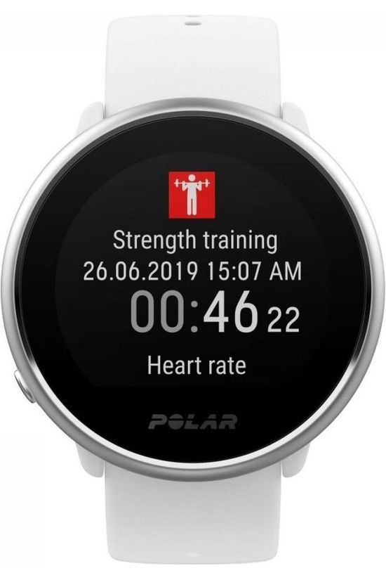 Polar Cardiofréquencemètre Ignite S/M white