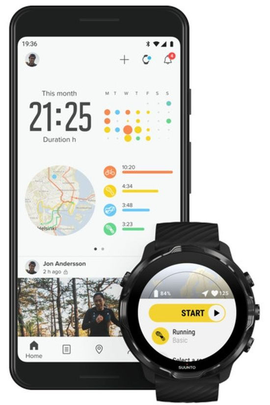 Suunto 7 Black Black