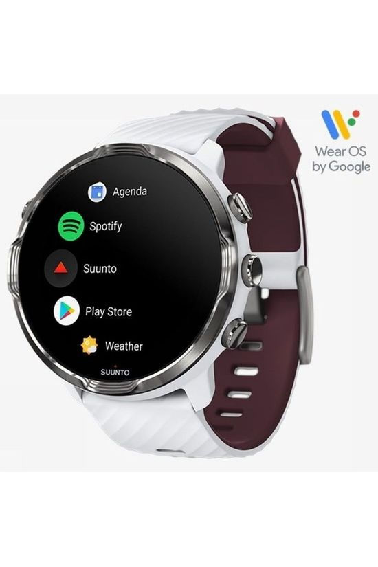 Suunto 7 White Burgundy White/Bordeaux / Maroon