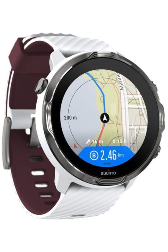 Suunto 7 White Burgundy White/Bordeaux / Maroon