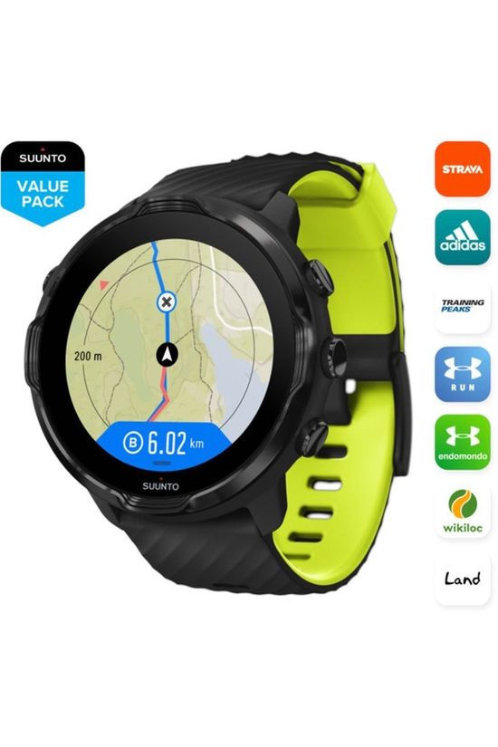 Suunto 7 Black Lime Black/Lime Green