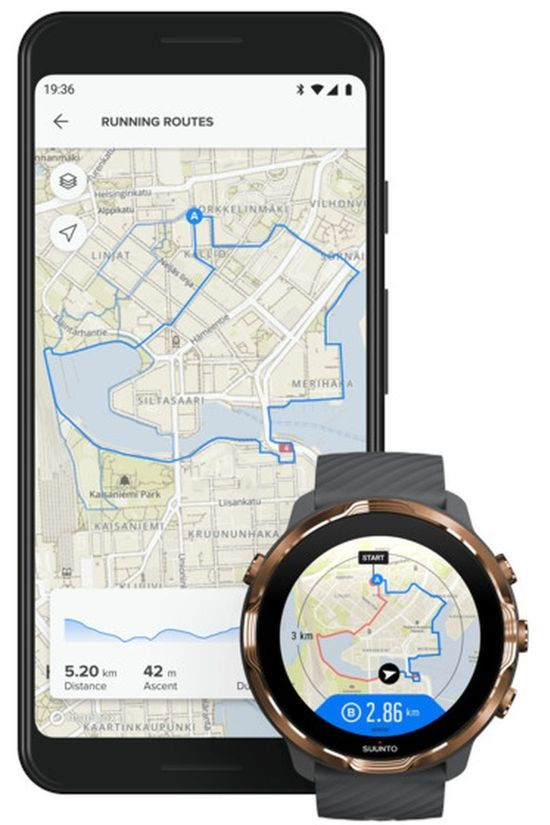 Suunto 7 Graphite Copper dark grey/copper