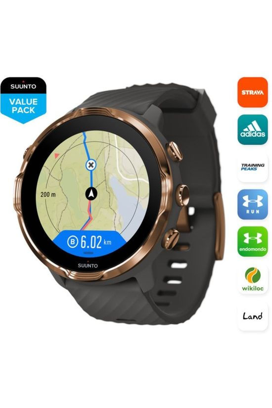 Suunto 7 Graphite Copper dark grey/copper