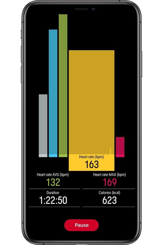Polar Sportacc Verity Sense Ohr Gry M-XXL dark grey