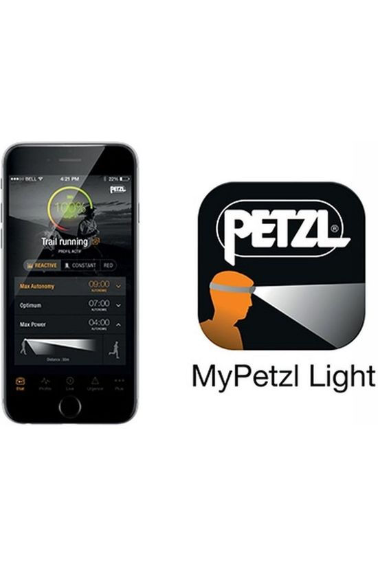 Petzl Hoofdlamp Nao+ White/Black