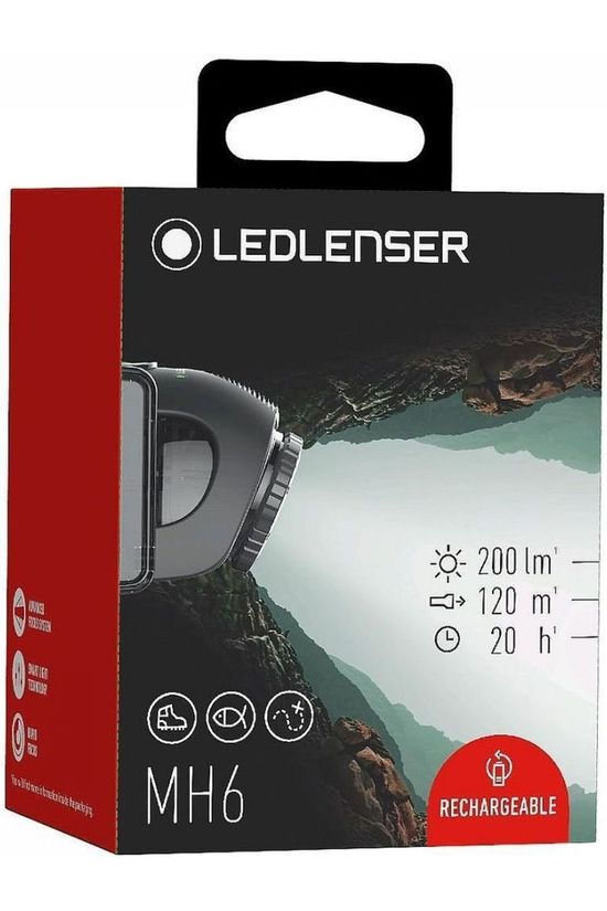 Ledlenser Lampe Frontale MH6 Black
