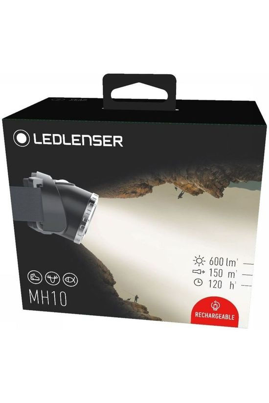 Ledlenser Lampe Frontale MH 10 Black